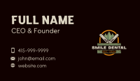 Chainsaw Pine Woodcutter Business Card Image Preview