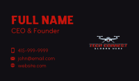 Drone Tech Surveillance Business Card Image Preview