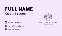 Rose Diamond Jewelry Business Card Image Preview