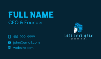 Tribal Skull Gaming Business Card Preview