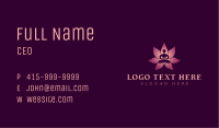 Human Lotus Flower Business Card Image Preview