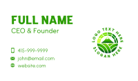 Green Mountain Tour Business Card Design