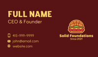 Basketball Cheeseburger Business Card Image Preview