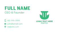 Leaf Pillar Business Card Image Preview