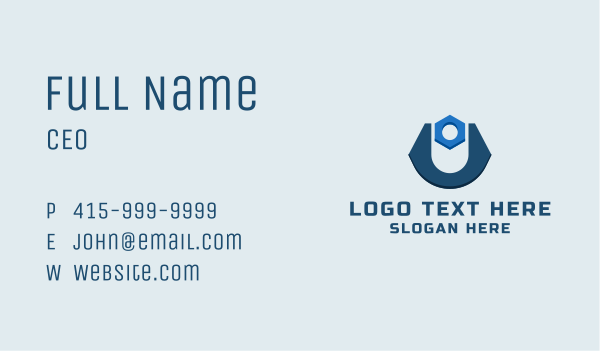 Wrench Mechanic Tools Business Card Design Image Preview