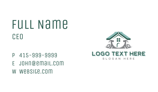 Hammer Home Repair Tools Business Card Design Image Preview
