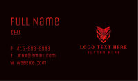 Gaming Dragon Beast Business Card Image Preview