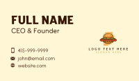 Indiana Pork Tenderloin Sandwich Business Card Design