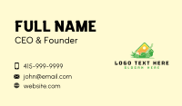 Lawn Mower Gardening Business Card Preview