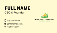 Lawn Mower Gardening Business Card Design