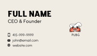 Crab Chef Business Card Image Preview