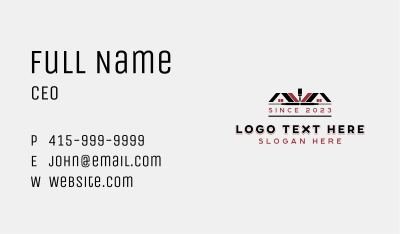 Builder Repair Construction Business Card Image Preview