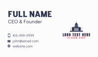 Patriotic USA Capitol Business Card Preview