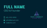 Tech Finance Firm Business Card Image Preview
