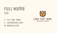 Wild Tiger Safari Business Card Image Preview