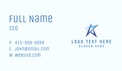 Star Trading Company Business Card Image Preview