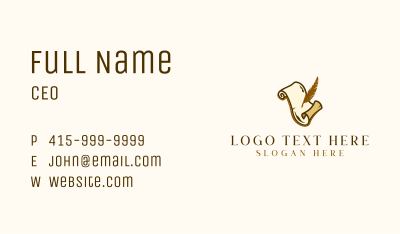 Legal Tax Publishing Business Card Image Preview