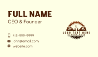 Sawmill Wood Planer Woodwork Business Card Image Preview