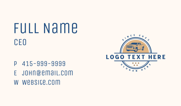 Auto Garage Car Business Card Design Image Preview