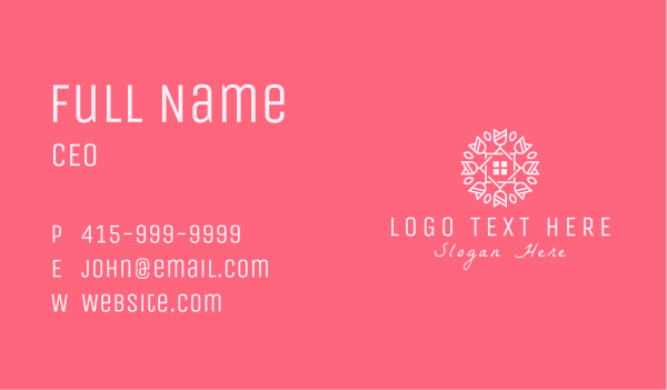 Flower Shop Florist Business Card Design Image Preview