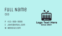 Piano Video Tutorial  Business Card Image Preview