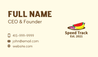 Healthy Fruit Plate Business Card Image Preview