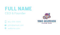 Brainy Light Bulb Mascot Business Card Image Preview