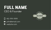 Military Army Officer Business Card Image Preview