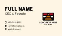 Egypt Pyramid Flag Business Card Image Preview