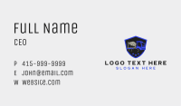 Concrete Truck Shield Business Card Image Preview