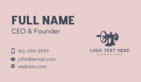 Tailoring Sewing Machine Business Card Preview