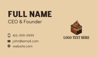 Sweet Chocolate Cake Business Card Preview