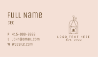 Fairytale Princess Castle Business Card Image Preview