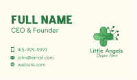 Herbal Medicinal Cross  Business Card Image Preview