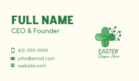 Herbal Medicinal Cross  Business Card Image Preview