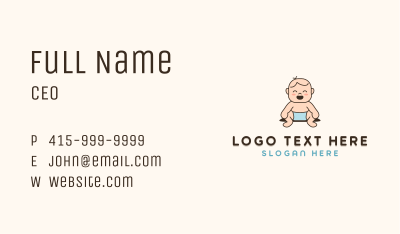 Baby Newborn Nursery Business Card Image Preview