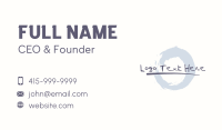 Urban Graffiti Brush Wordmark  Business Card Image Preview