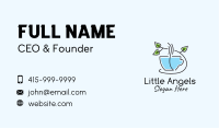 Minimalist Herbal Tea  Business Card Image Preview