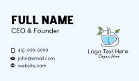 Minimalist Herbal Tea  Business Card Image Preview