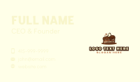 Chocolate Cake Dessert Business Card Image Preview