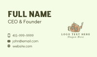 Floral Teapot Tea Business Card Image Preview