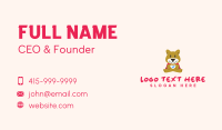 Dental Tooth Bear Business Card Preview