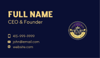 Elegant Shield Crown Business Card Image Preview
