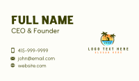 Beach Resort Realty Business Card Image Preview