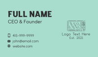 Microwave Appliance Business Card Image Preview