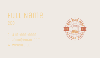 Cookie Jar Patisserie Business Card Image Preview