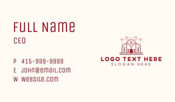 Building Realty Architecture Business Card Design Image Preview