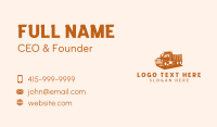 Logistics Transport Truck Business Card Preview