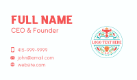 Latin Cuisine Gourmet Business Card Preview