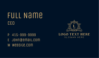 Jewelry Crest Ornament Business Card Image Preview
